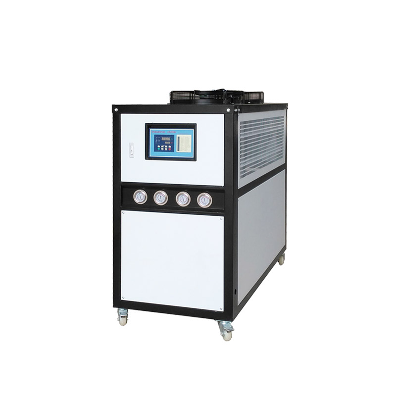 3PH-200V-50HZ 8HP Shell dan Tabung Chiller berpendingin udara